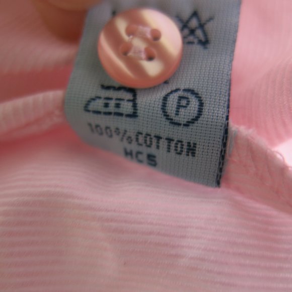 Hawes & Curtis Jermyn Street London Classic Button Down Long Sleeve Shirt Sz 12 - Picture 5 of 5